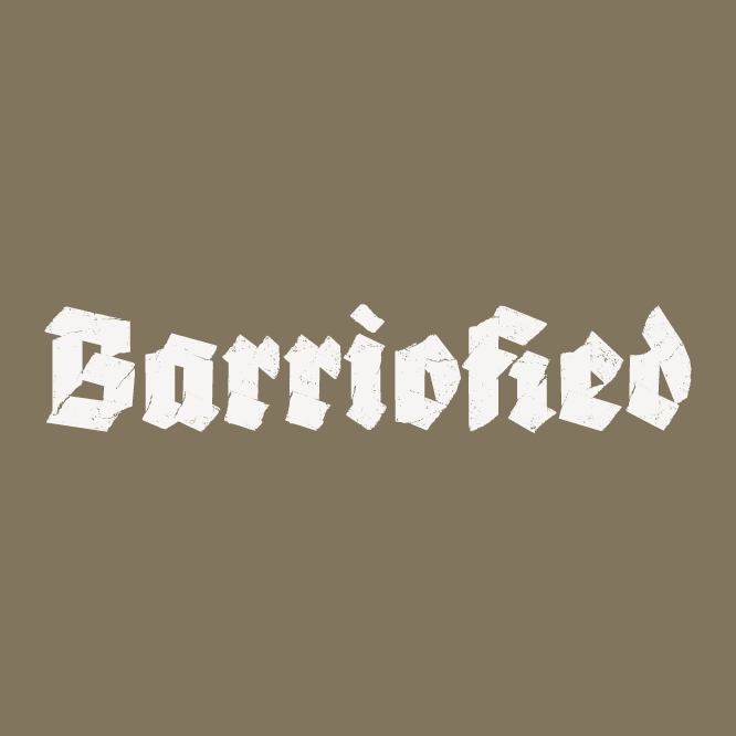 Barriofied wordmark logo.