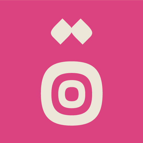 DJ Basbousa pink logo