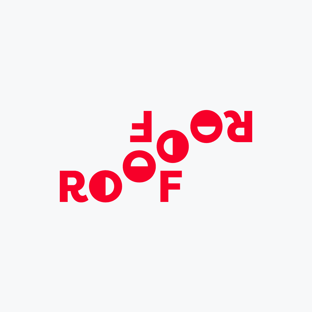 RoofRoof full wordmark logo.